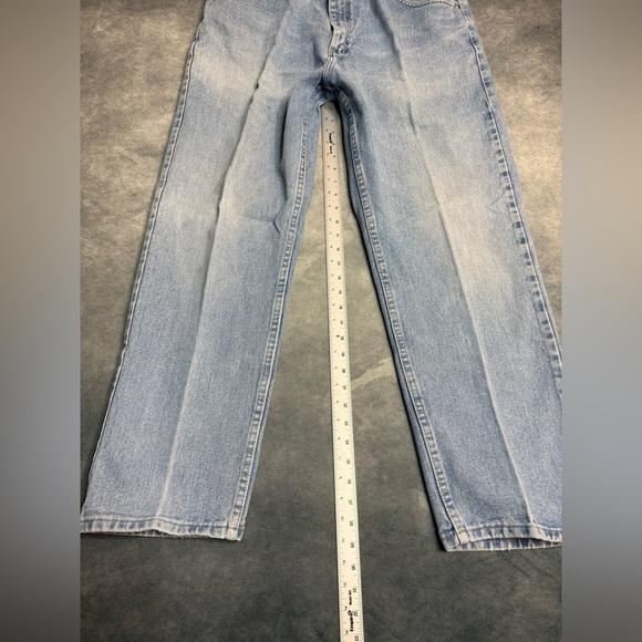 Wrangler Mens Jeans Relaxed Fit 38x30 Blue PREMIUM DENIM Fits 36x29.5 - Picture 12 of 16